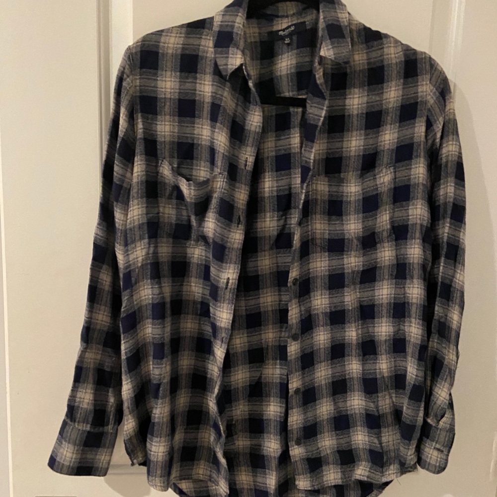 Madewell Flannel Button Down